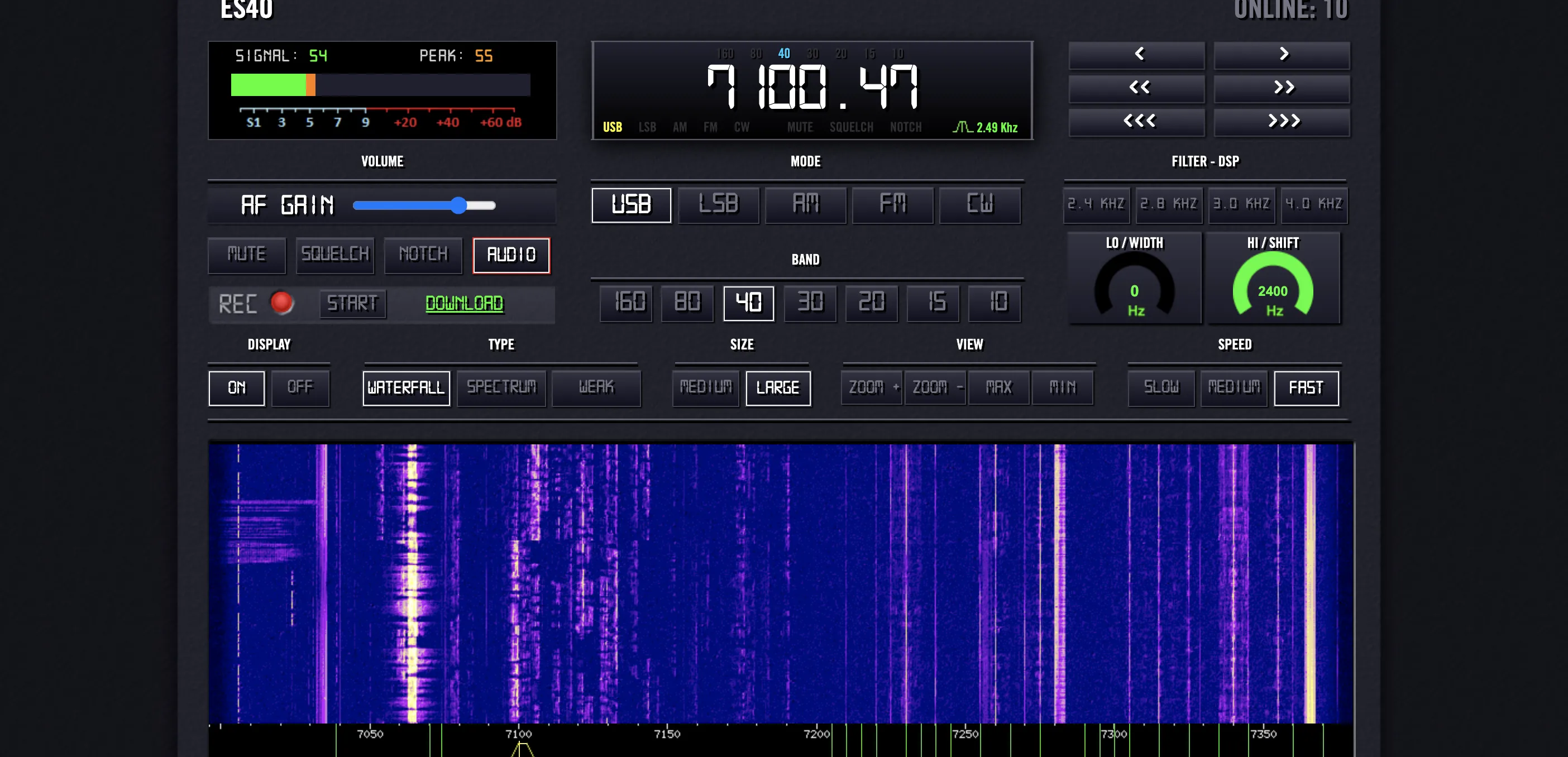 ES4O SDR