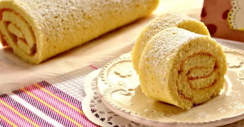 Рулет со сгущенкой